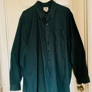 Men’s LL Bean Traditional Fit Flannel, XXL